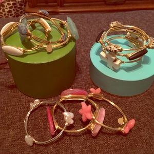 Set of 9 Bauble Bracelets - Perfect Condition